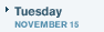 Tuesday